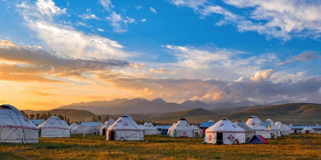 Traditional Mongolian Ger Camp